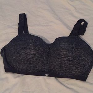 Victoria’s Secret Black Spacedye Sports Bra